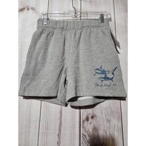 Discovery Shark Week Shorts Mens XS Gray Elastic Waist 5 Inseam Urban Outfitters